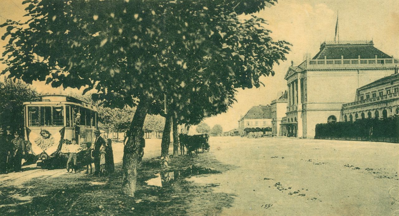 Glavni kolodvor 1910. godina